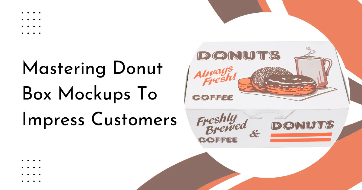 Mastering donut box mockups to impress customers